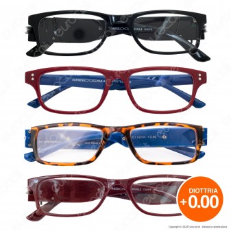 Espressoocchiali Occhiali da Lettura Antigraffio e Antiriflesso