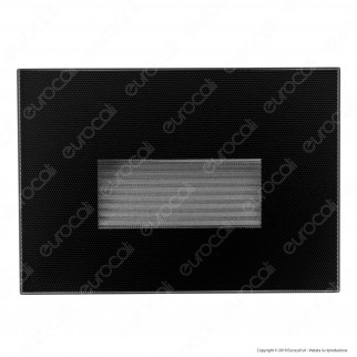 FAI Punto Luce Segnapasso LED Montaggio Incasso Rettangolare 3W 38°