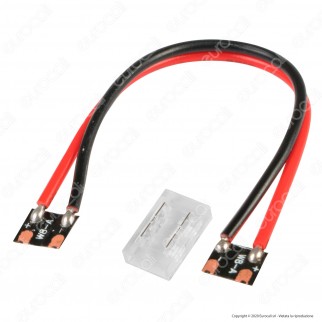 Life Giunto Flessibile Slim ad Innesto Rapido con Cavetto da 100 mm -