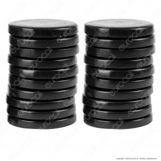 Depilia Brazilian Black Filmwax Cera Depilatoria in 20 Dischi senza