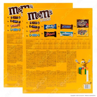 M&M's & Friends Calendario dell'Avvento - 2 Confezioni da 361g