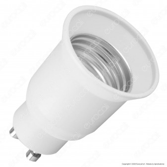 LED Line Adattatore per Lampadine da GU10 a E27 - mod. 242113