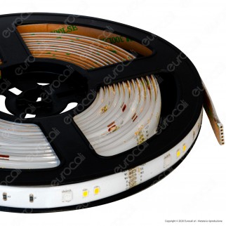 V-Tac VT-5050 Kit con Striscia LED VT-5050 4in1 Multicolore RGB+W 5mt Controller e Alimentatore -