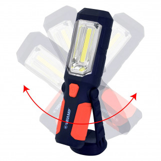 Velamp IS404 Lampada da Lavoro 1+8 LED Multifunzione - mod.IS404