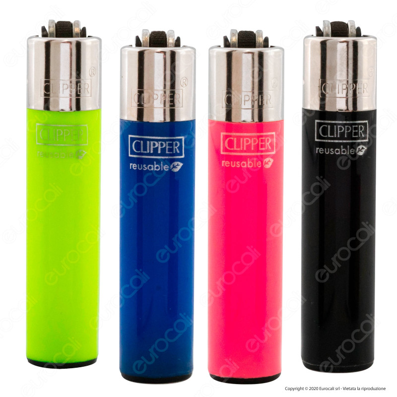 Clipper Micro Fantasia Solid Mix Brand Tinta Unita - Serie da 4