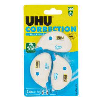 UHU Correttore Mini Roller per Carta Stampata o Scritta a Mano - 1