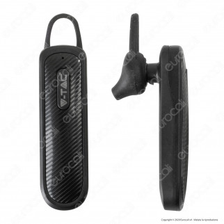 V-Tac VT-6700 Auricolare Bluetooth Headset Colore Nero - SKU 7700