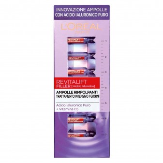 L'Oréal Paris Revitalift Filler Ampolle Rimpolpanti Viso Trattamento