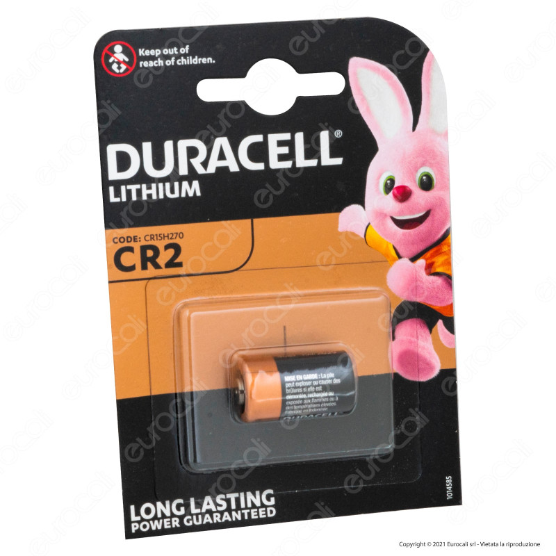 Duracell Lithium CR2 Pila Al Litio - Blister 1 Batteria