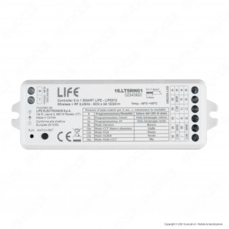 Life Modulo Controller Dimmer Wi-Fi per Strisce LED 12V e 24V