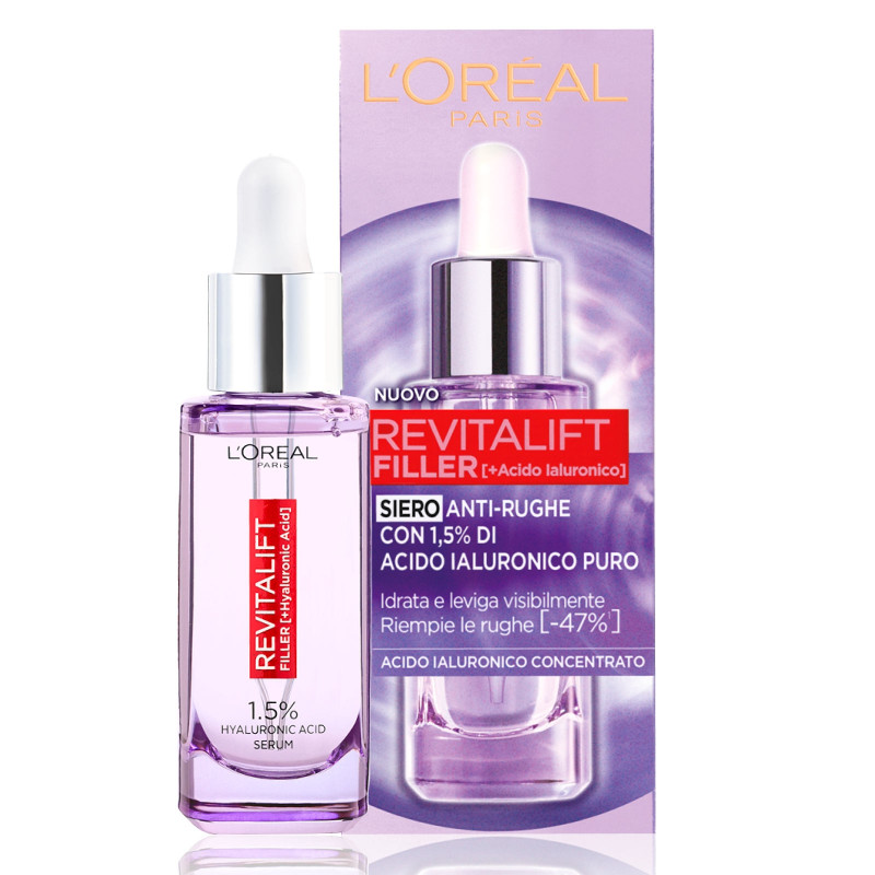 L'Oréal Paris Revitalift Filler Siero Antirughe Rivolumizzante