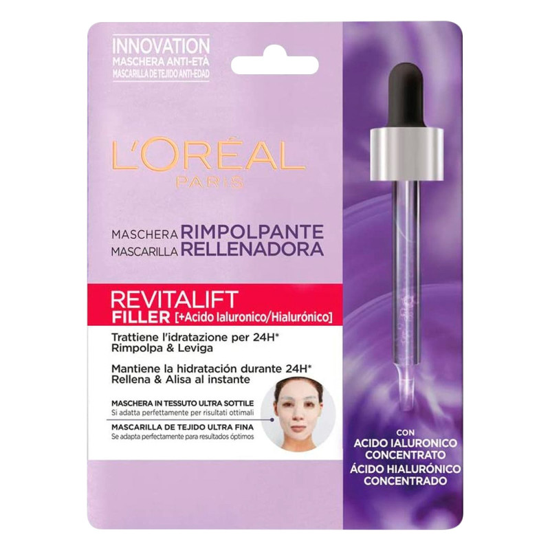 L'Oréal Paris Revitalift Filler Maschera in Tessuto Antirughe