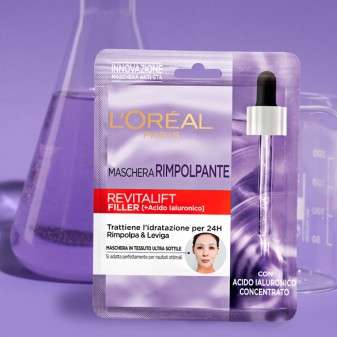 L'Oréal Paris Revitalift Filler Maschera in Tessuto Antirughe