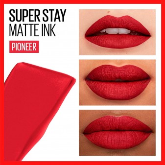 Maybelline New York SuperStay Matte Ink Tinta Labbra Colore 20 Pioneer