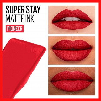 Maybelline New York SuperStay Matte Ink Tinta Labbra Colore 20 Pioneer