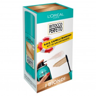 L'Oréal Paris Ritocco Perfetto Kit di Salvataggio per capelli bianchi