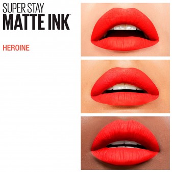 Maybelline New York SuperStay Matte Ink Tinta Labbra Colore 25 Heroine