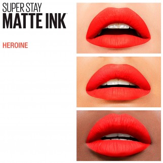 Maybelline New York SuperStay Matte Ink Tinta Labbra Colore 25 Heroine
