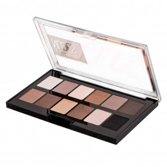 Maybelline New York The Nudes Palette di 12 Ombretti in Polvere