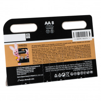 Duracell Simply Alcaline Stilo AA - Blister 8 Batterie