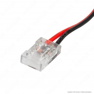 V-Tac Connettore Flessibile per Strisce LED COB di Larghezza 8mm con