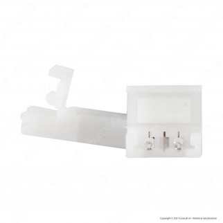 V-Tac Connettore a L Angolare 90° per Strisce LED Monocolore di