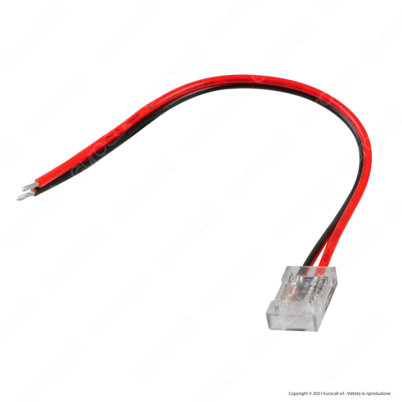 V-Tac Connettore Flessibile per Strisce LED COB di Larghezza 8mm da 2