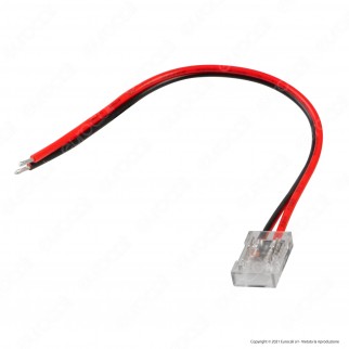 V-Tac Connettore Flessibile per Strisce LED COB di Larghezza 8mm da 2