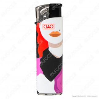 Ciao Accendino Elettronico Fantasia Stop Violence Against Women -