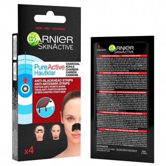 Garnier SkinActive Pure Active Strip Zona T Anti Punti Neri -