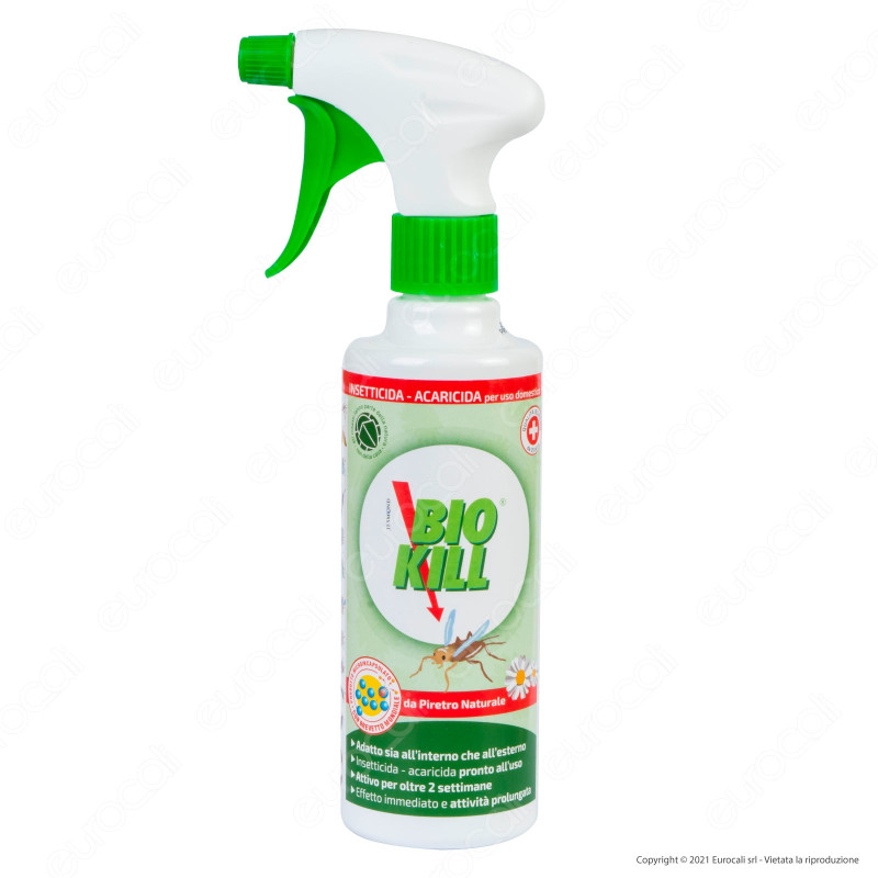 Bio Kill Insetticida Da Piretro Naturale A Base Acquosa - Flacone