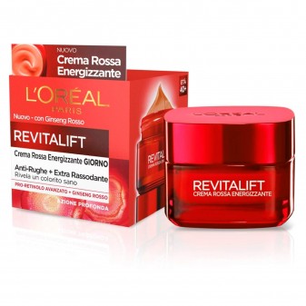 L'Oréal Paris Revitalift Crema Rossa Energizzante con Pro-Retinolo e