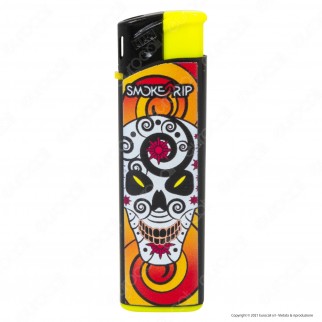 SmokeTrip Accendini Elettronici Ricaricabili Fantasia Teschi - 5