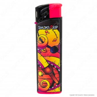 SmokeTrip Accendini Elettronici Ricaricabili Fantasia Kraken - Box da