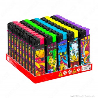 SmokeTrip Accendini Elettronici Ricaricabili Fantasia Kraken - Box da