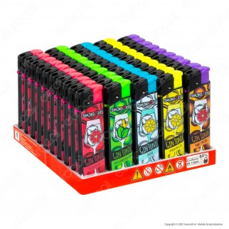 SmokeTrip Accendini Elettronici Ricaricabili Fantasia Gin Tonic - Box