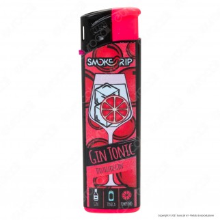 SmokeTrip Accendini Elettronici Ricaricabili Fantasia Gin Tonic - 5