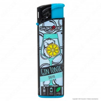 SmokeTrip Accendini Elettronici Ricaricabili Fantasia Gin Tonic - 5