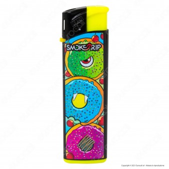 SmokeTrip Accendini Elettronici Ricaricabili Fantasia Dolci - Box da