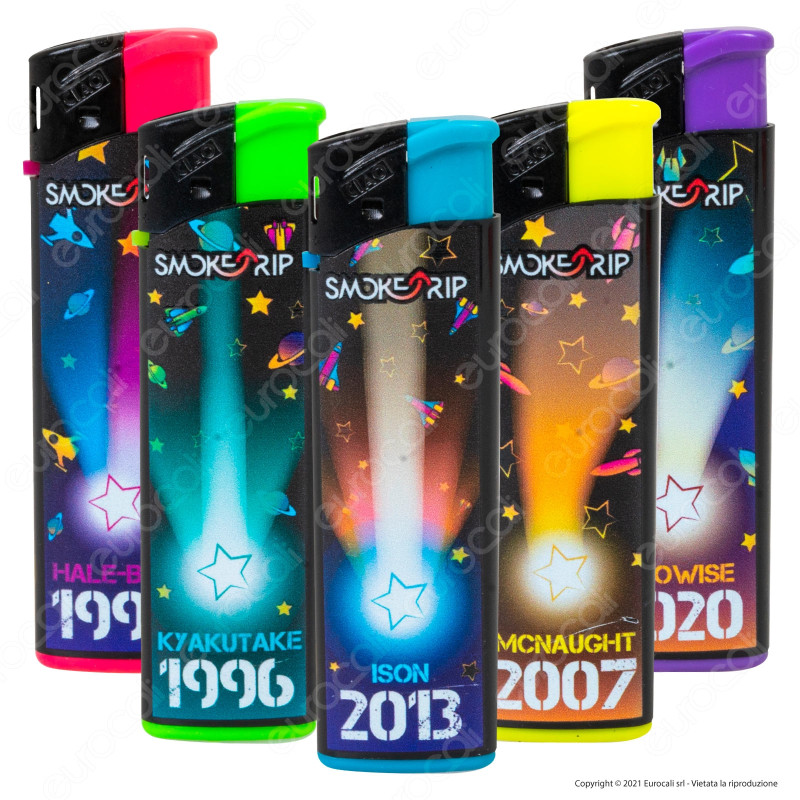 SmokeTrip Accendini Elettronici Ricaricabili Fantasia Comete - 5