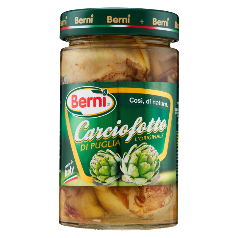 Berni Carciofotto di Puglia Sottolio - Vasetto da 280g