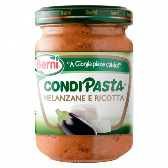Berni Condipasta Melanzane e Ricotta - Vasetto da 130g