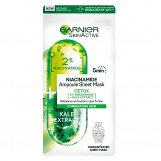 Garnier SkinActive Niacinamide Maschera in Tessuto Ampolla Detox