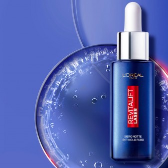 L'Oréal Paris Revitalift Laser Siero Notte con Retinolo Puro -