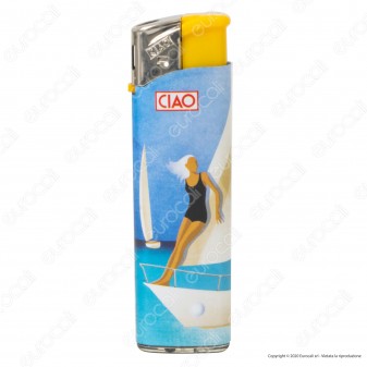 Ciao Accendino Elettronico Fantasia Summer - Serie da 5 Accendini