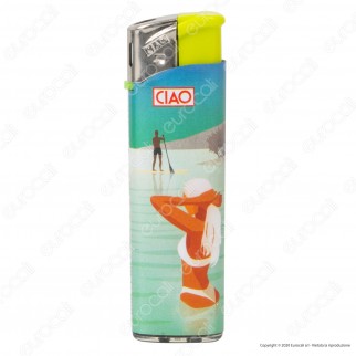 Ciao Accendino Elettronico Fantasia Summer - Serie da 5 Accendini