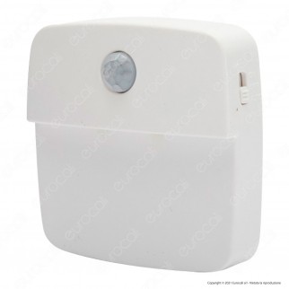 Velamp CHIC2 LED Lampada a Batteria con Sensore di Movimento - mod.