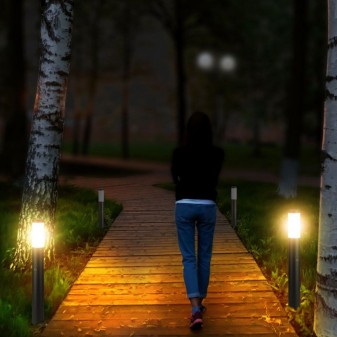 V-Tac VT-838 Lampione Portalampada da Giardino per Lampadine E27