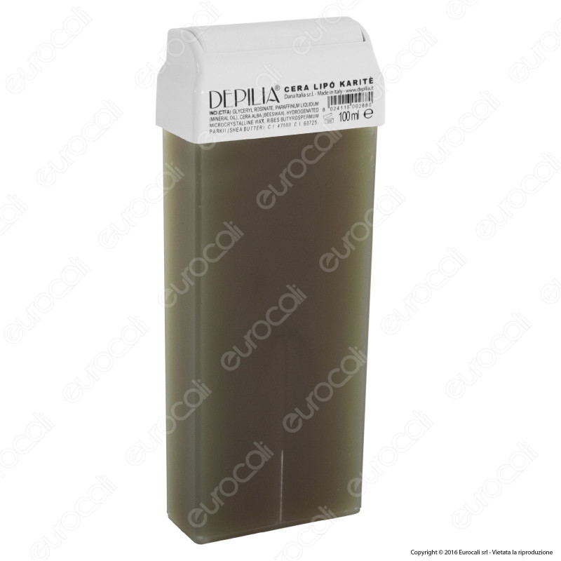 Depilia 1.8 Burro di Karitè Cera Depilatoria Liposolubile per Ceretta
