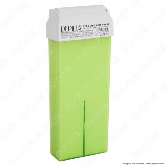 Depilia 1.15 Mela Verde Cera Depilatoria Liposolubile per Ceretta - 1
